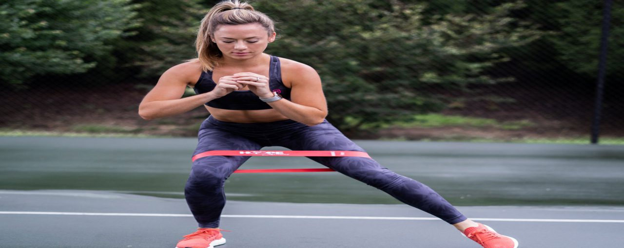 Mooie billen en benen trainen met de Resistance band workout