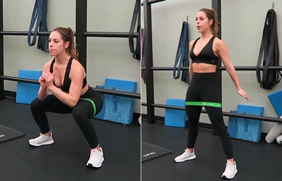 Nietje raket procedure Mooie billen en benen trainen met de Resistance band workout